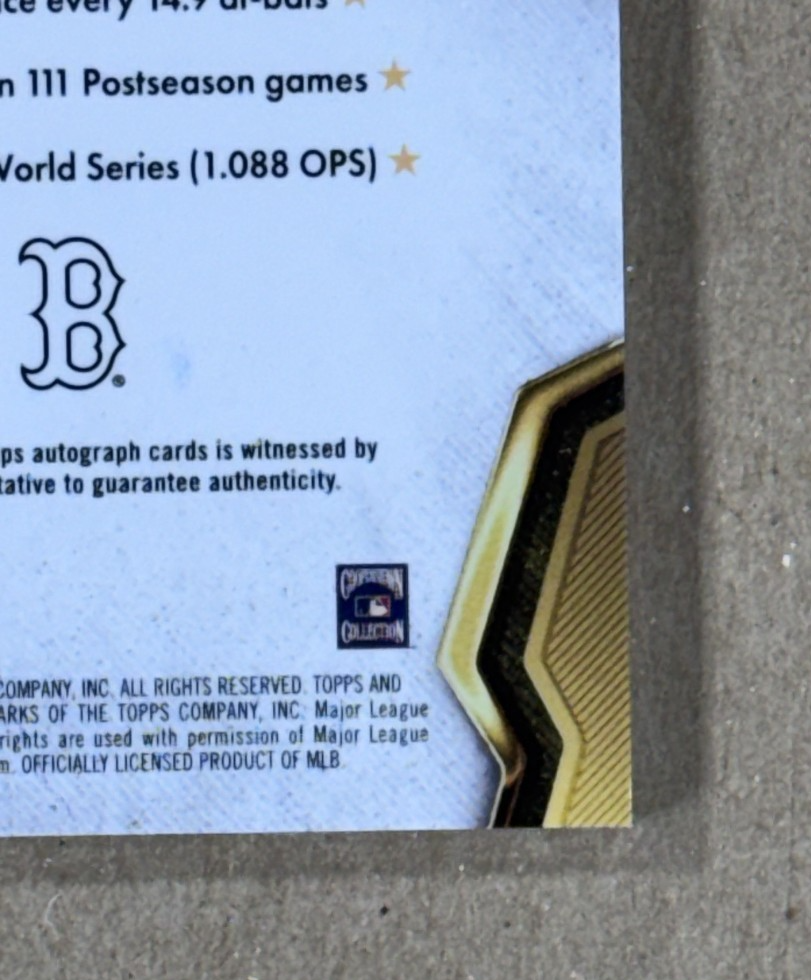 2024 Topps MLB Five Star Manny Ramirez Auto #FSA-MRA Mint Red Sox