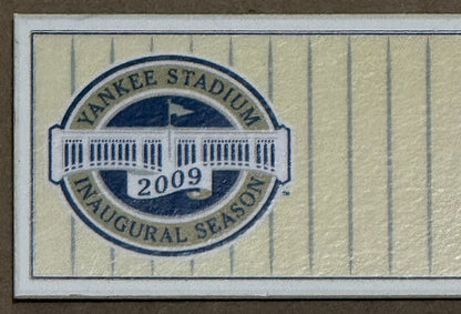 Doc Gooden Ny Yankees Game Used 2009 Old Timers Day Locker Nameplate Player COA