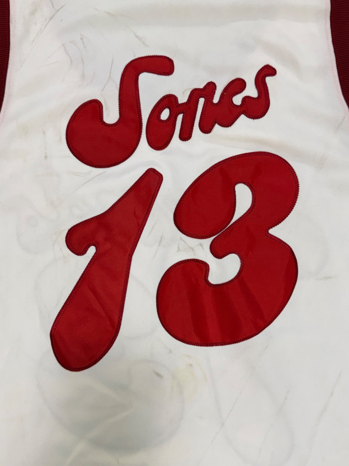 Collis Jones 1974-75 Mitchell & Ness Authentic #13 Memphis Sounds Jersey Sz 56