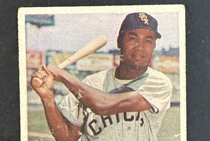 1957 Topps Baseball Larry Doby #85 VG - Ex Centered  Wax On Back HOF White Sox