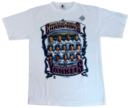Vintage Starter New York Yankees 1998 World Series Champions T-Shirt Youth XL