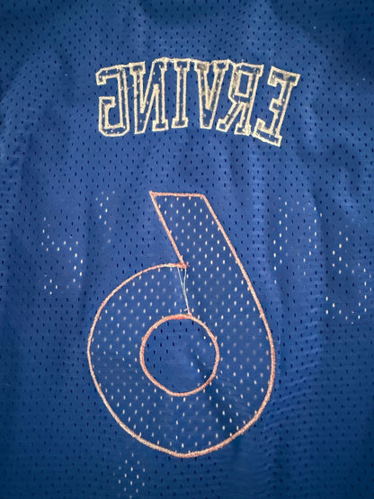 Adidas Julius Erving Philadelphia 76ers #6 Hardwood Classics Jersey XXL Length+2