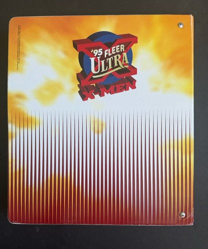 Fleer Ultra X-Men Wolverine 3-Ring Binder 1995 Trading Card Rare