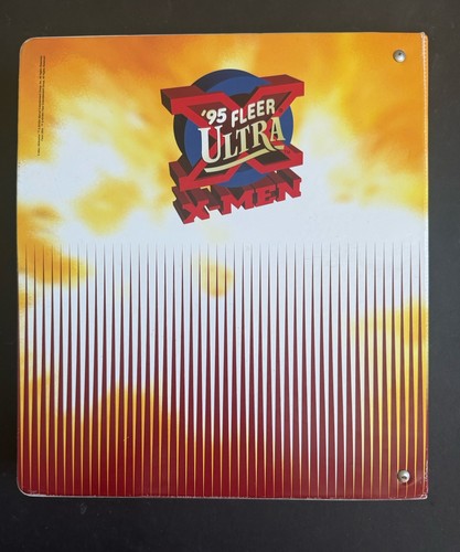 Fleer Ultra X-Men Wolverine 3-Ring Binder 1995 Trading Card Rare