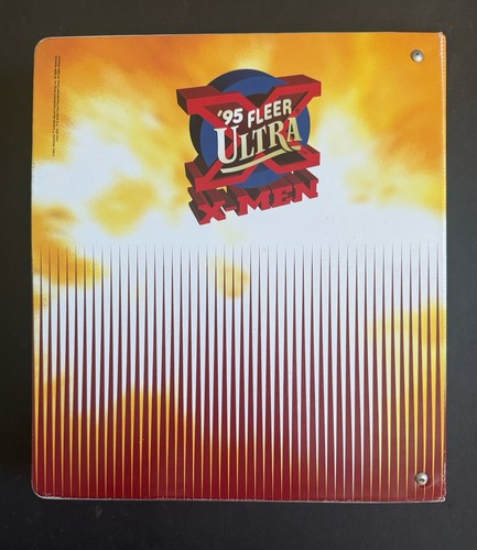 Fleer Ultra X-Men Wolverine 3-Ring Binder 1995 Trading Card Rare