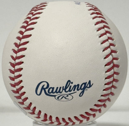 Ben Rice Signed Official Baseball Yankees MLB Debut 1st Hit Auto /22 Steiner COA