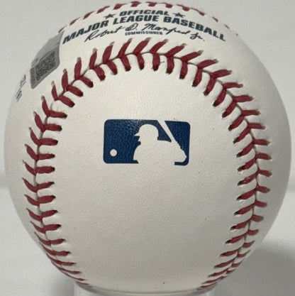 Ben Rice Signed Official Baseball Yankees MLB Debut 1st Hit Auto /22 Steiner COA