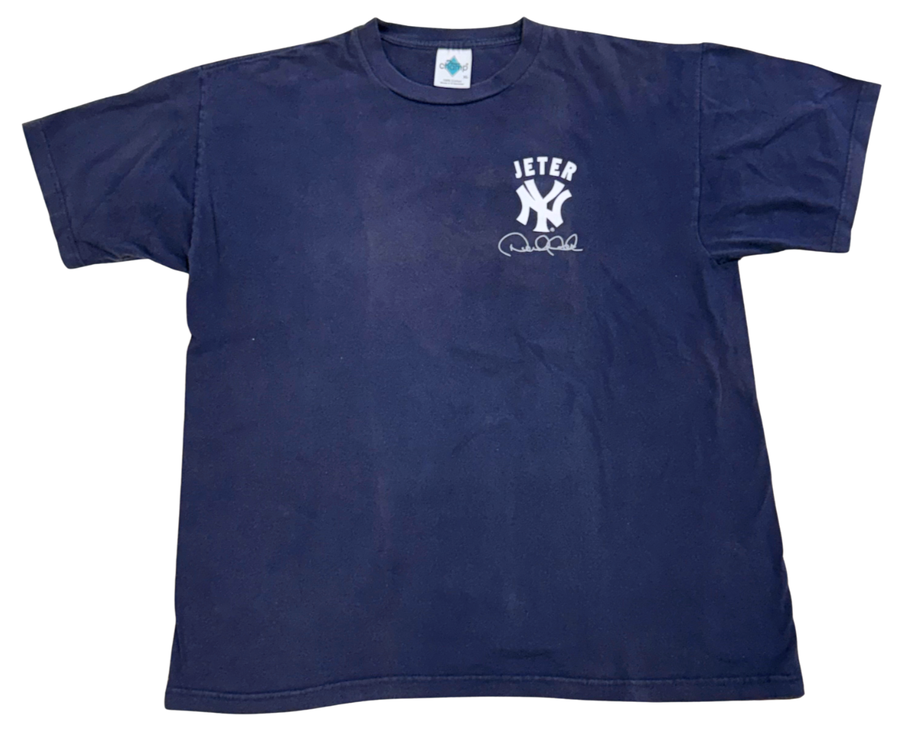 Vintage Derek Jeter #2 New York Yankees T-Shirt XL MLB Original 1998