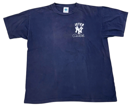 Vintage Derek Jeter #2 New York Yankees T-Shirt XL MLB Original 1998