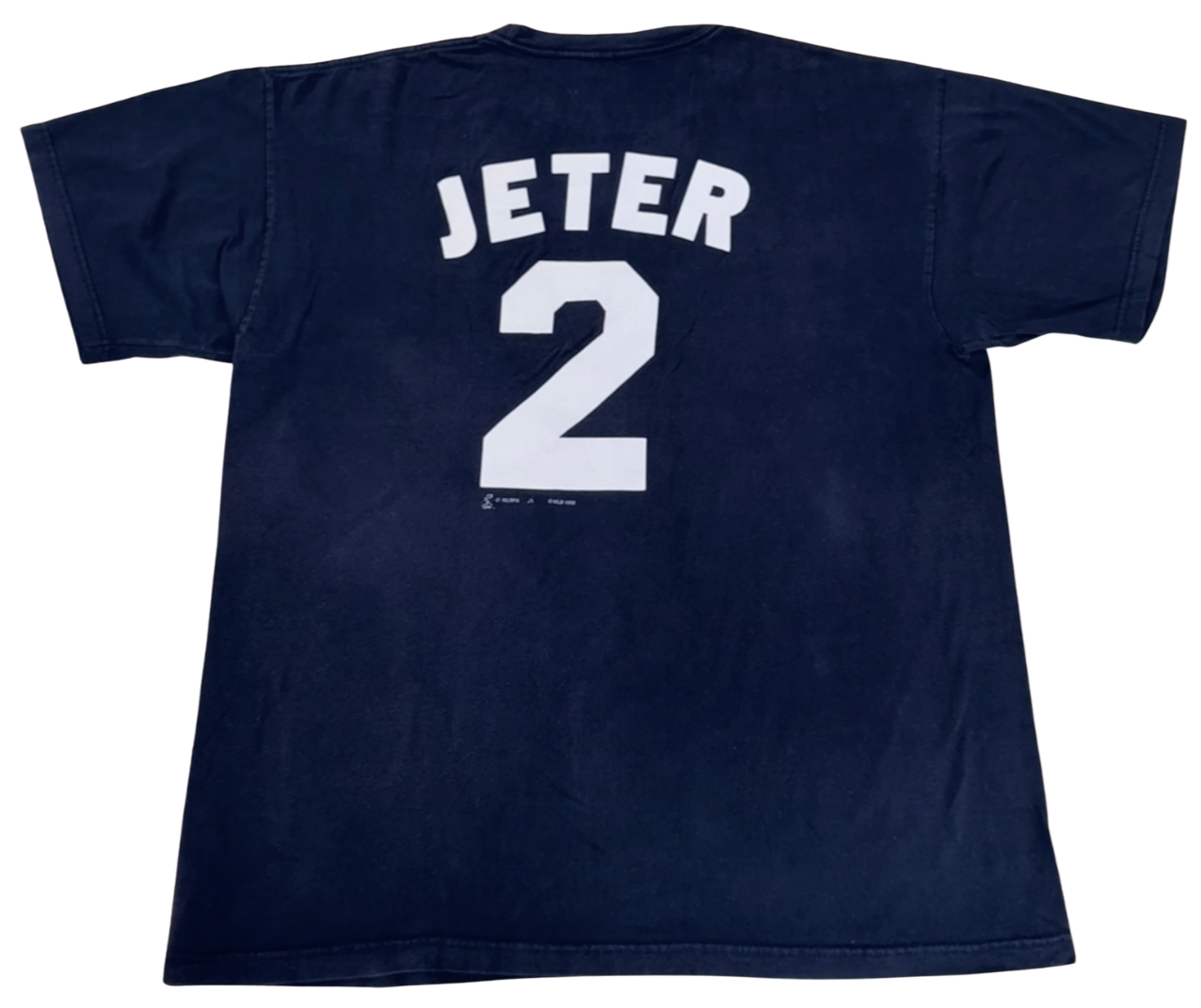 Vintage Derek Jeter #2 New York Yankees T-Shirt XL MLB Original 1998