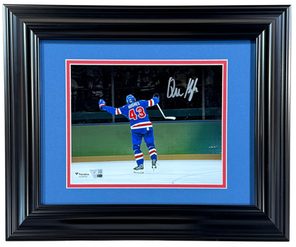 Quinn Hughes Team USA 2026 Olympic OT Goal Signed 8x10 Photo Fanatics Gold Medal
