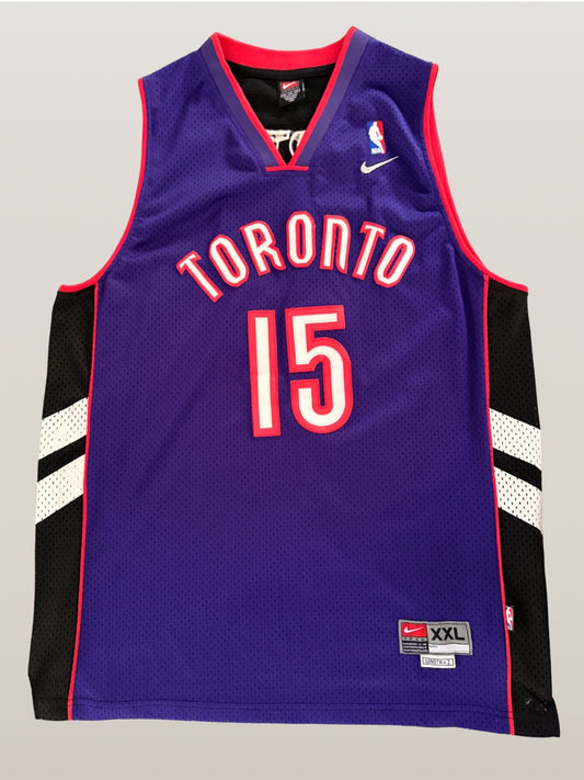 Nike Vince Carter Toronto Raptors #15 Authentic Jersey XXL Length +2 NBA Jersey