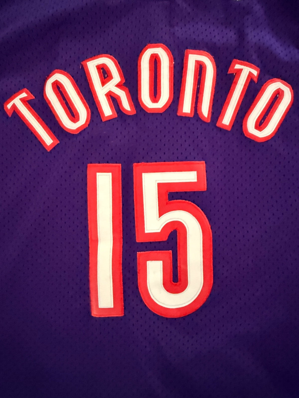 Nike Vince Carter Toronto Raptors #15 Authentic Jersey XXL Length +2 NBA Jersey