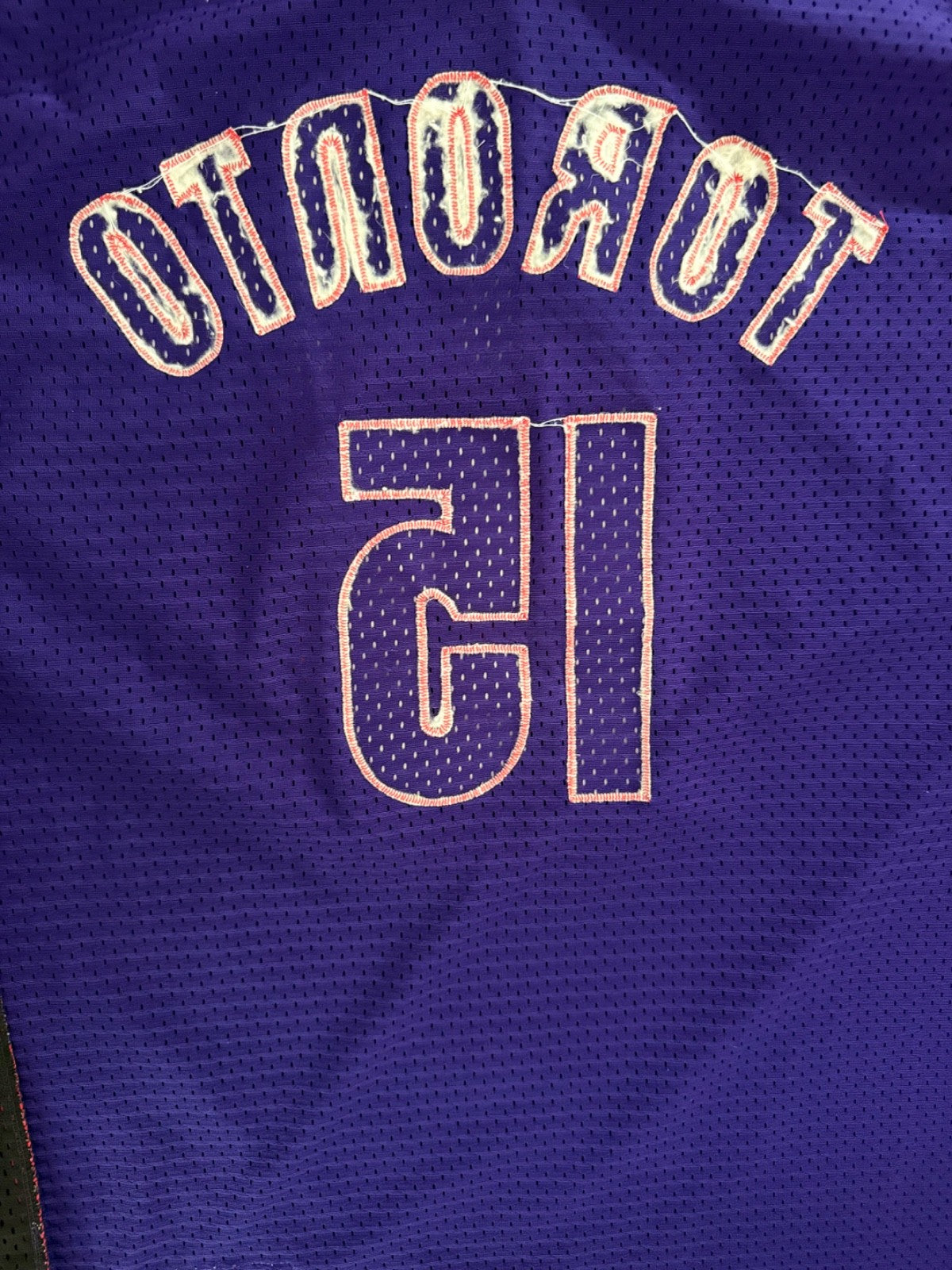 Nike Vince Carter Toronto Raptors #15 Authentic Jersey XXL Length +2 NBA Jersey