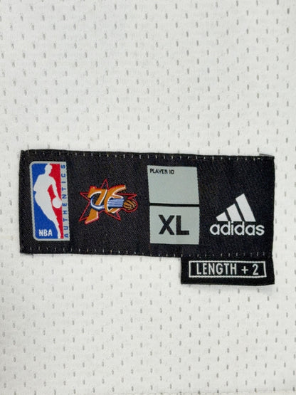 Adidas Allen Iverson Philadelphia 76ers #3 White Jersey Size XL Length +2