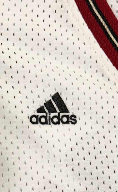 Adidas Allen Iverson Philadelphia 76ers #3 White Jersey Size XL Length +2
