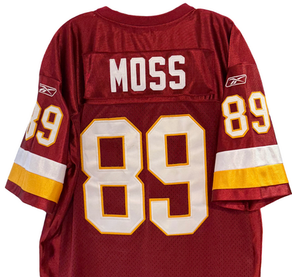 Santana Moss Vintage Reebok NFL On Field Washington Redskins Jersey Sz 50 NWT
