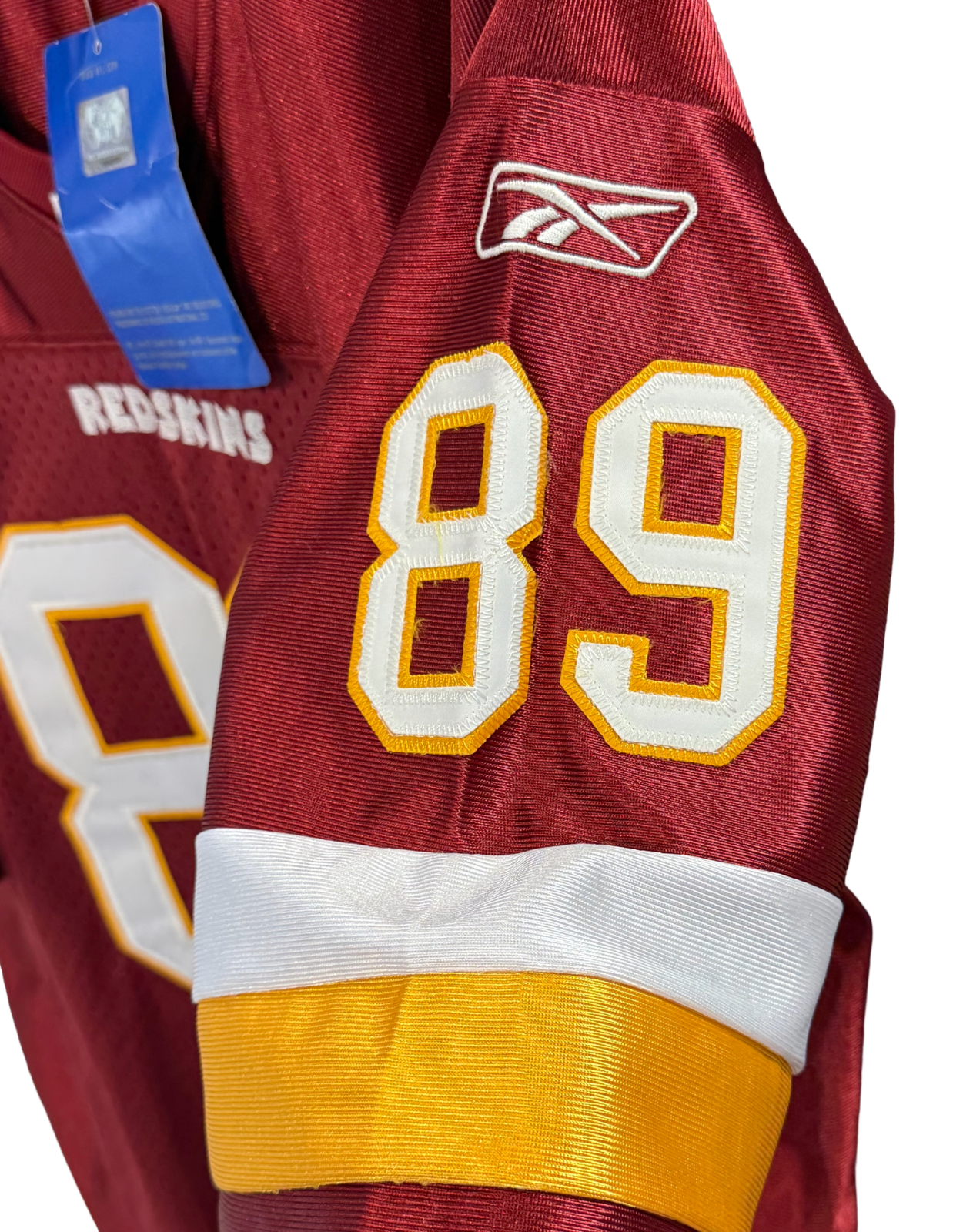 Santana Moss Vintage Reebok NFL On Field Washington Redskins Jersey Sz 50 NWT
