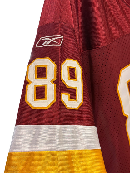 Santana Moss Vintage Reebok NFL On Field Washington Redskins Jersey Sz 50 NWT