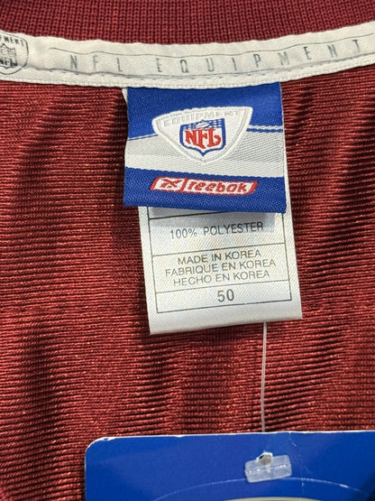 Santana Moss Vintage Reebok NFL On Field Washington Redskins Jersey Sz 50 NWT