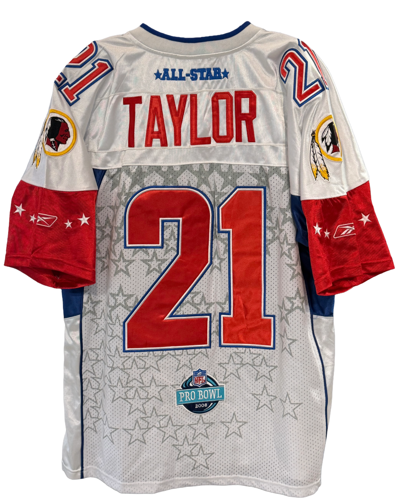 Sean Taylor #21 Reebok NFL Authentic 2008 Pro Bowl NFC Redskins Jersey Sz 50 NWT