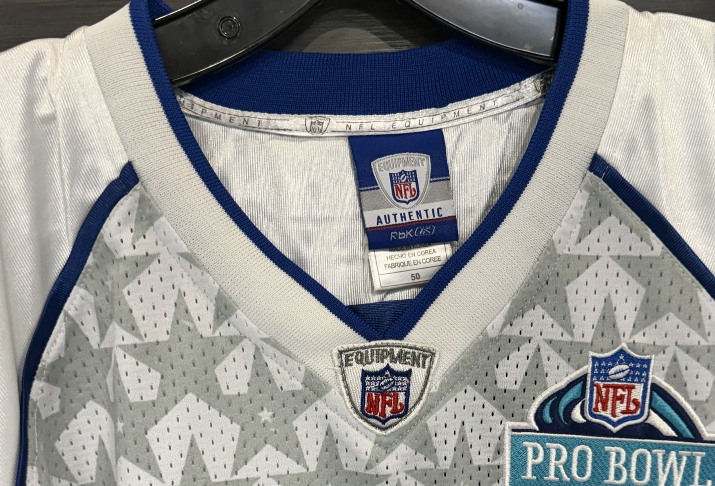 Sean Taylor #21 Reebok NFL Authentic 2008 Pro Bowl NFC Redskins Jersey Sz 50 NWT