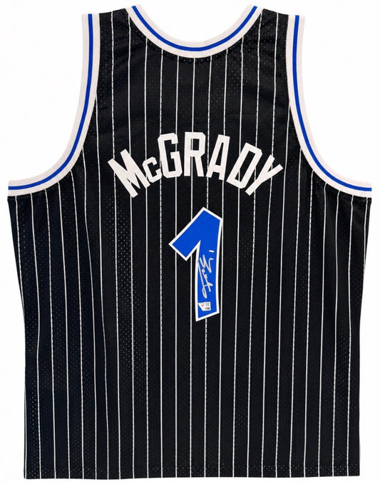 Tracy McGrady Signed Mitchell & Ness Orlando Magic Jersey Auto Fanatics COA HOF