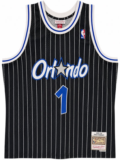 Tracy McGrady Signed Mitchell & Ness Orlando Magic Jersey Auto Fanatics COA HOF
