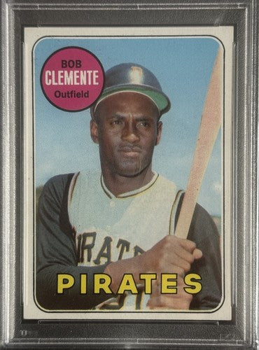 1969 Topps Roberto Clemente #50 PSA 8 NM - Mint Dead Centered High End HOF