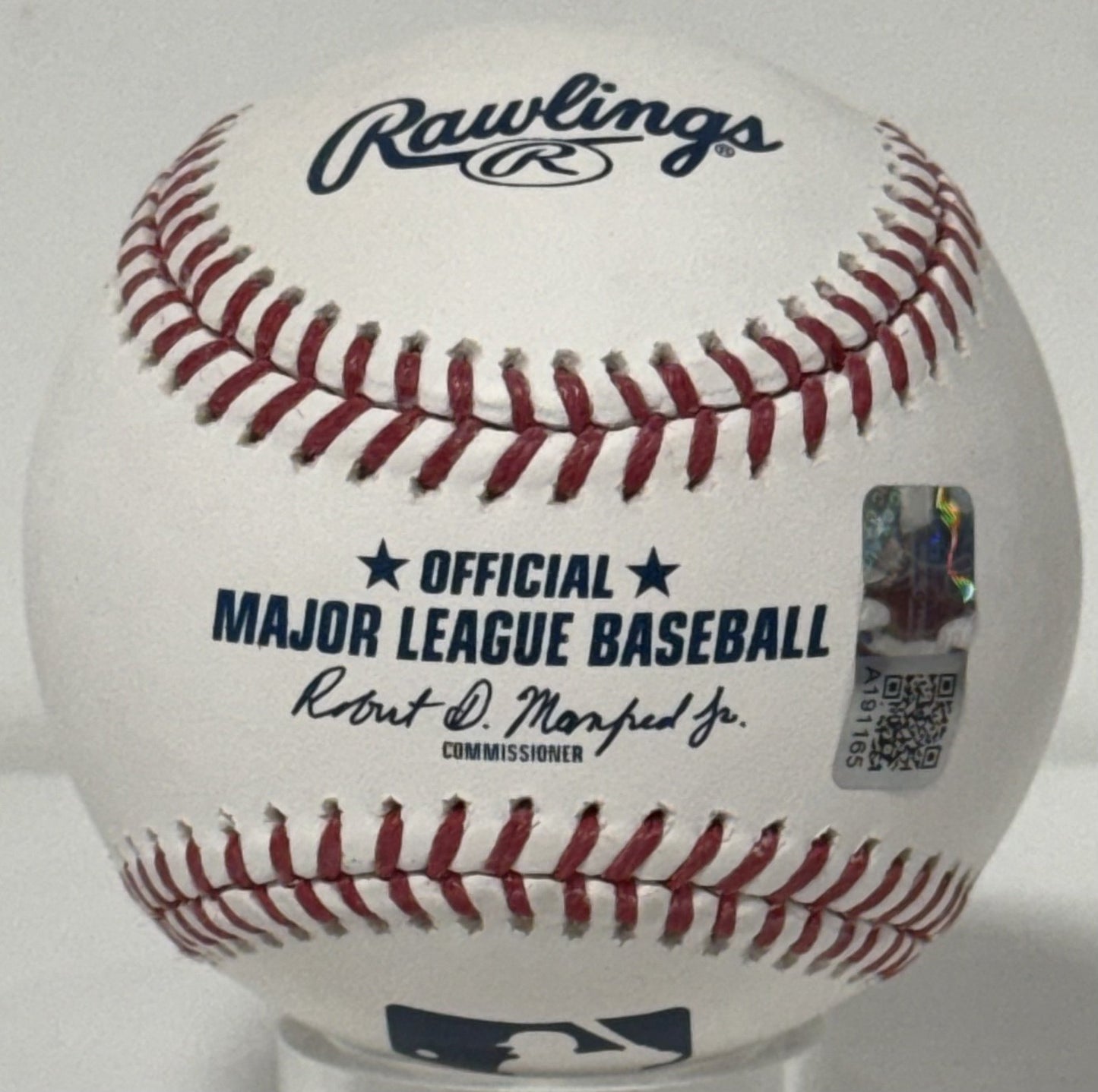 Ben Rice Signed Official Baseball Ivy League To Big League Auto Steiner Yankees
