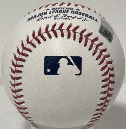 Ben Rice Signed Official Baseball Ivy League To Big League Auto Steiner Yankees