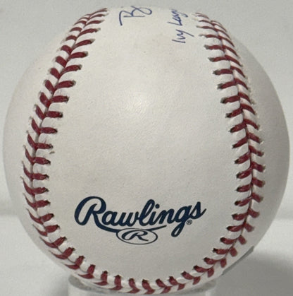 Ben Rice Signed Official Baseball Ivy League To Big League Auto Steiner Yankees