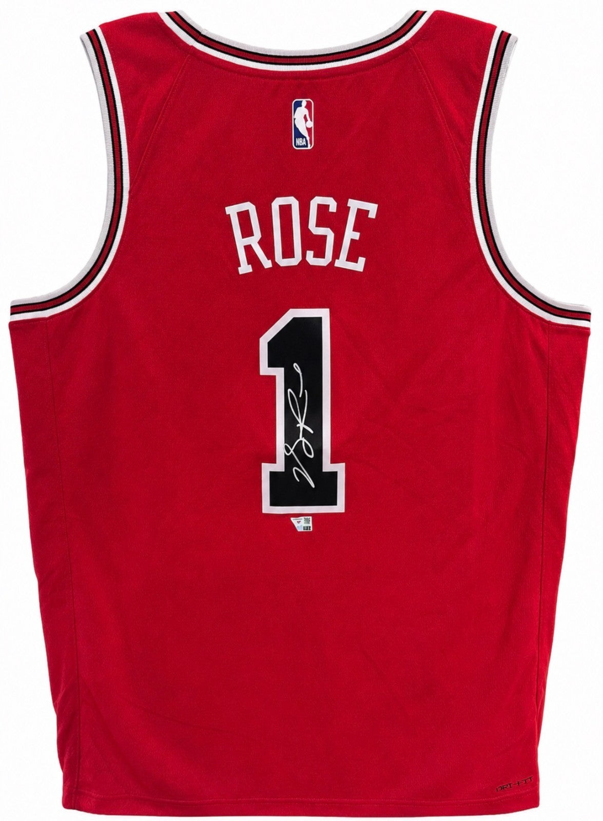 Derrick Rose Signed Nike Chicago Bulls Icon Jersey Auto Fanatics COA MVP