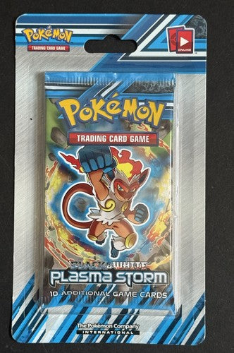 Pokemon TCG Black & White Plasma Storm Sealed Blister  Pack Mint
