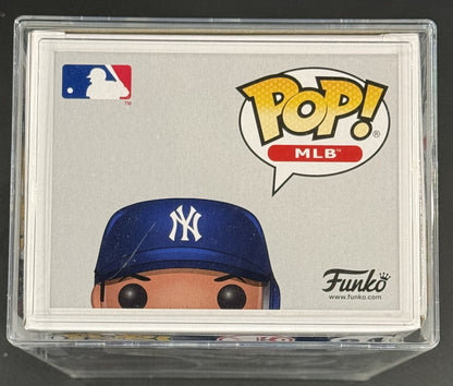 Aaron Judge Signed Funko Pop with Case NY Yankees Mint Auto Fanatics MLB COA