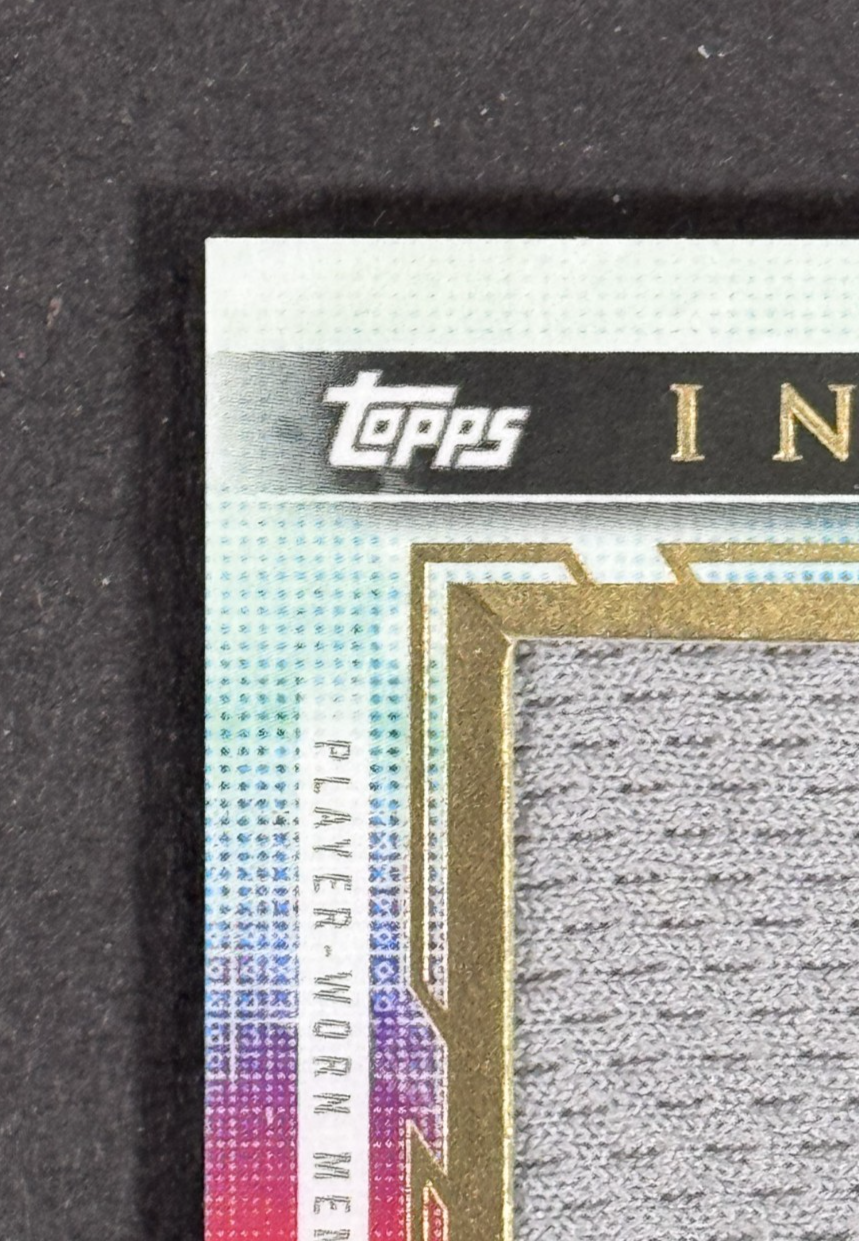 2024 Topps Inception Jackson Holiday RC Patch Auto LE/125 Orioles Rookie Mint