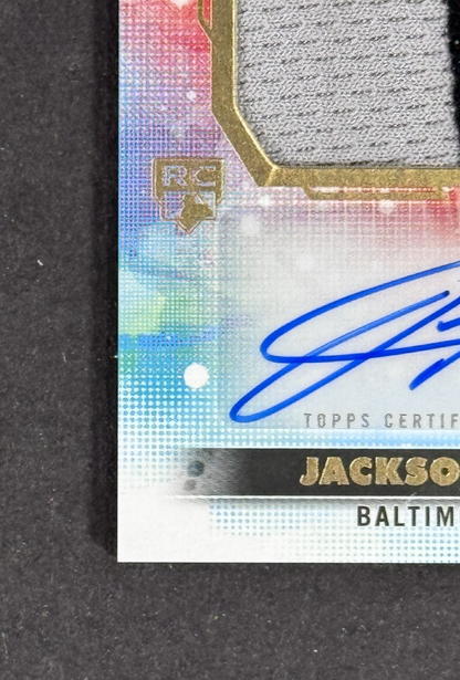 2024 Topps Inception Jackson Holiday RC Patch Auto LE/125 Orioles Rookie Mint
