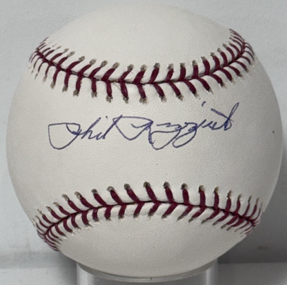 Phil Rizzuto Signed Official Mlb Baseball Mint Auto Steiner COA Ny Yankees HOF