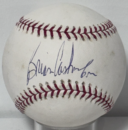 Brian Cashman Signed Official Baseball Auto Steiner COA NY Yankees GM VP