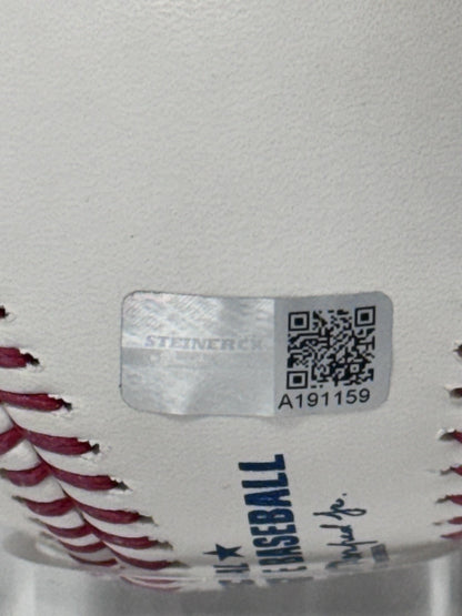 Ben Rice Signed Official MLB Baseball Ben Arroz Auto Steiner CX COA NY Yankees