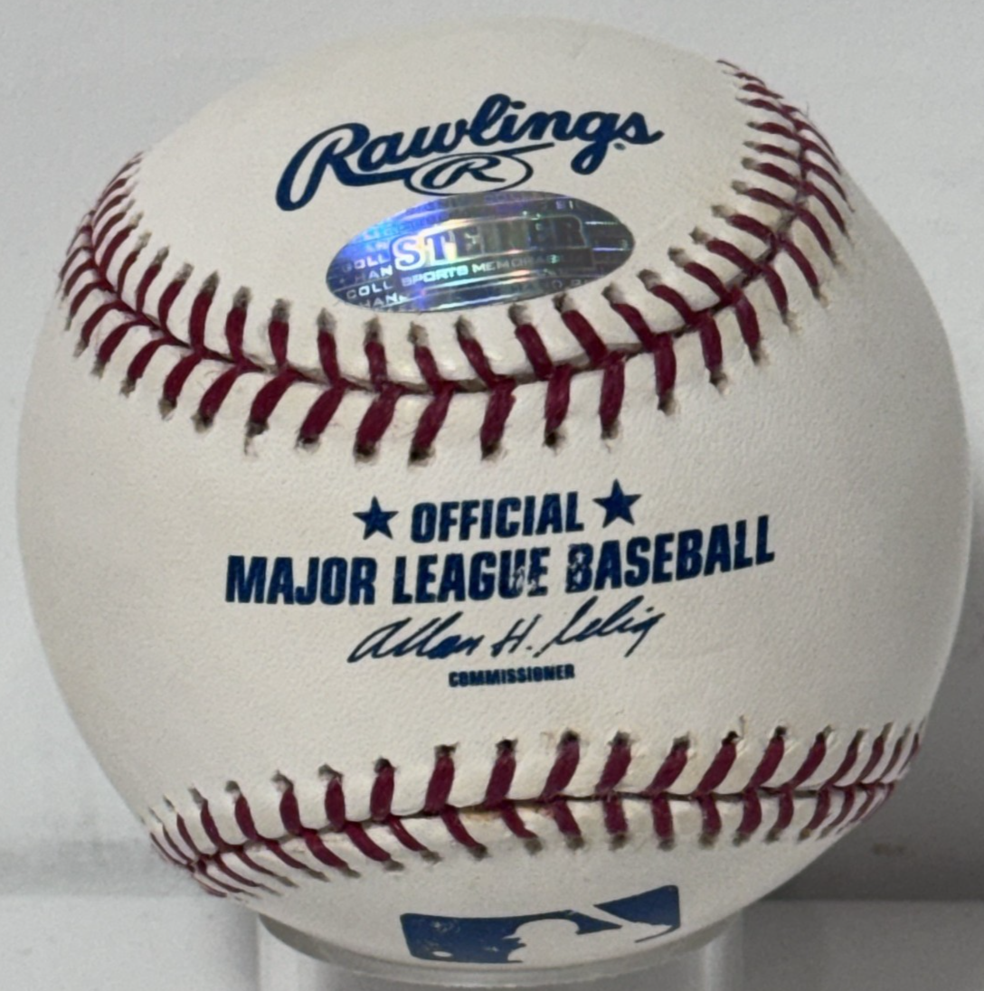 Roger Clemens Signed Official MLB Baseball CY 6 Auto Steiner COA Red Sox Yankees