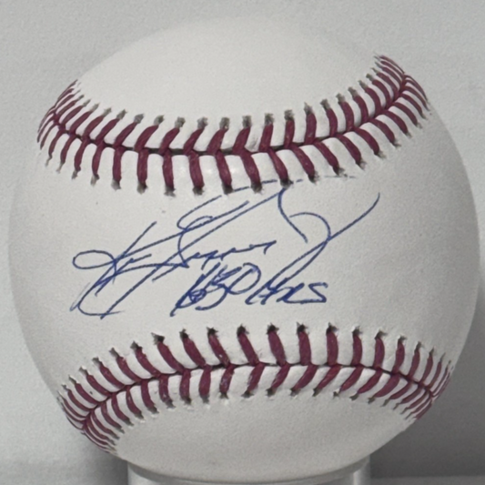 Ken Griffey Jr Signed Official Baseball 630 HRs Auto BAS Seattle Mariners HOF