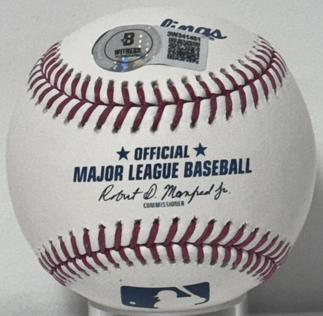 Ken Griffey Jr Signed Official Baseball 630 HRs Auto BAS Seattle Mariners HOF