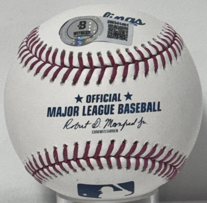 Ken Griffey Jr Signed Official Baseball 630 HRs Auto BAS Seattle Mariners HOF