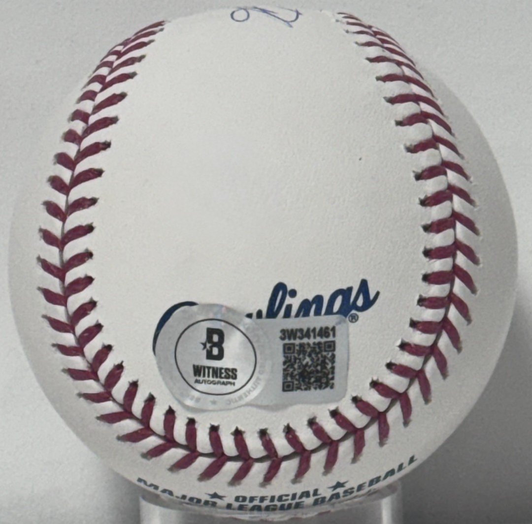Ken Griffey Jr Signed Official Baseball 630 HRs Auto BAS Seattle Mariners HOF
