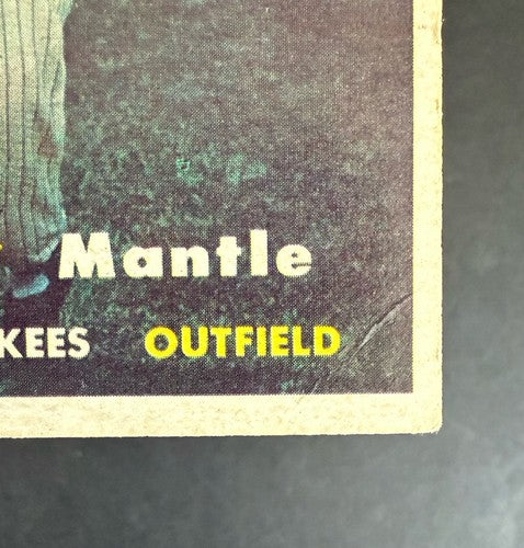 1957 Topps Set-Break # 95 Mickey Mantle Vg - Ex Nice Eye Appeal  Yankees HOF