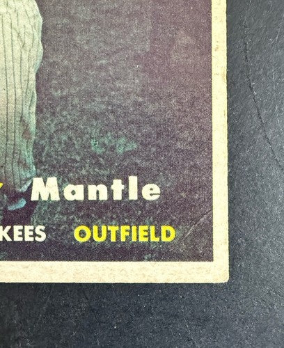 1957 Topps Set-Break # 95 Mickey Mantle Vg - Ex Nice Eye Appeal  Yankees HOF