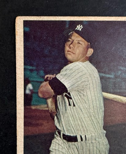 1957 Topps Set-Break # 95 Mickey Mantle Vg - Ex Nice Eye Appeal  Yankees HOF
