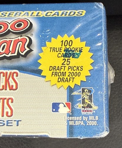 2000 Bowman Baseball Draft Picks Mint FACTORY SEALED SET 1-110 + 1 AUTO