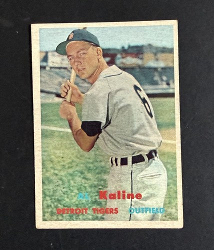 1957 Topps Set-Break #125 Al Kaline EX. HOF Detroit Tigers